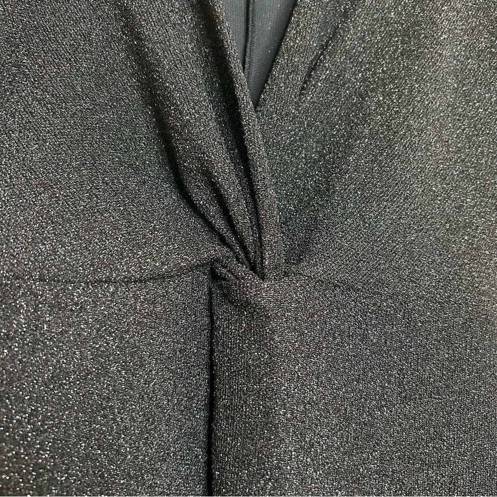 Reformation metallic shimmer dress black medium - Picture 4 of 15
